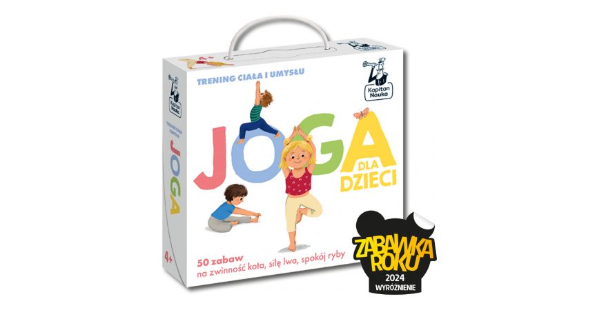 Joga dla dzieci z wyróżnieniem Zabawka Roku 2024!