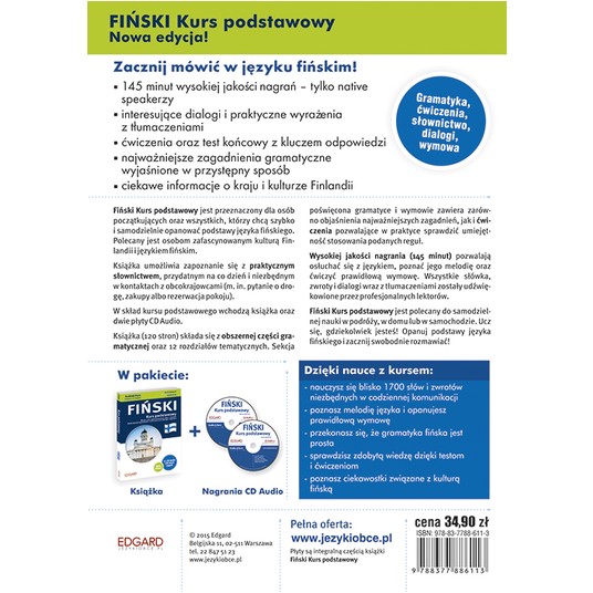 Fiński - Kurs podstawowy Wyd. II -zdjęcie numer 3