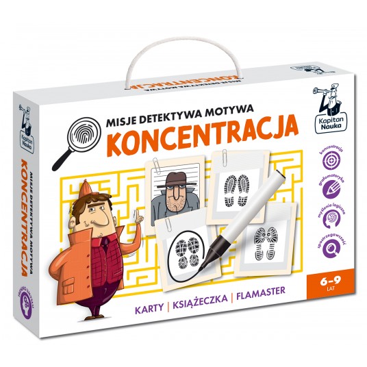 Misje Detektywa Motywa. Koncentracja. -zdjęcie numer 1