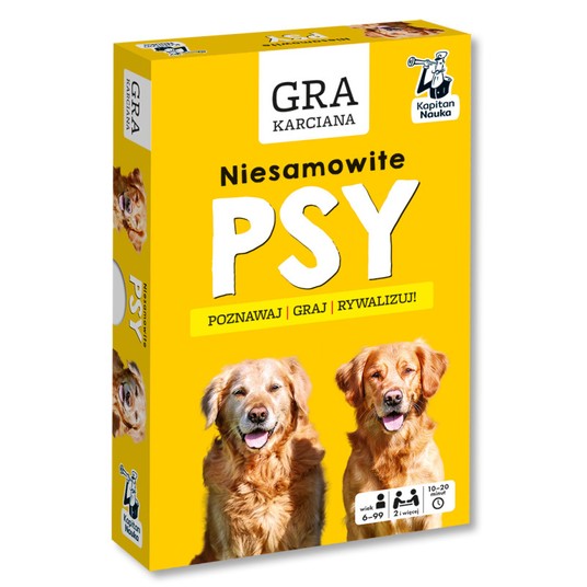 Niesamowite psy. Gra karciana. Kapitan Nauka -zdjęcie numer 1