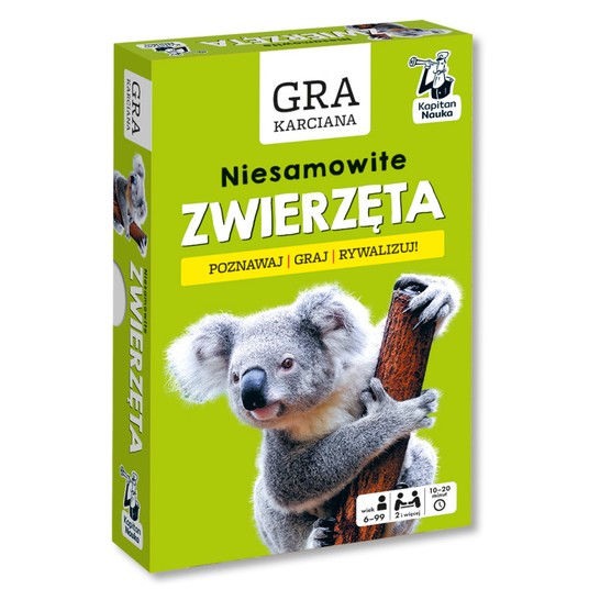 Niesamowite zwierzęta. Gra karciana. Kapitan Nauka -zdjęcie numer 1