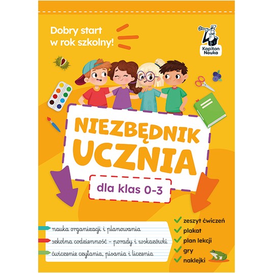 Niezbędnik ucznia dla klas 0–3. Kapitan Nauka -zdjęcie numer 2