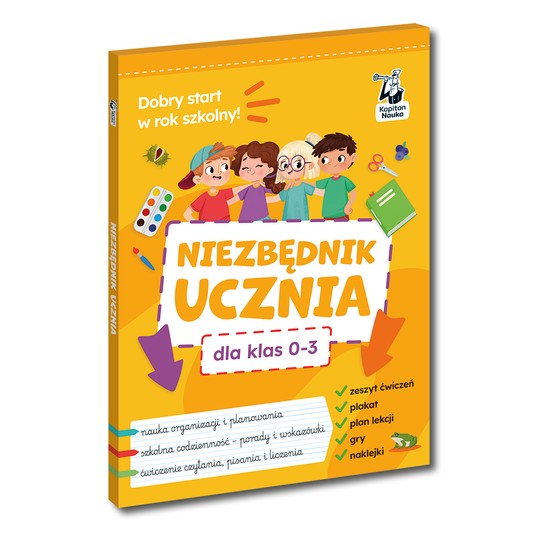 Niezbędnik ucznia dla klas 0–3. Kapitan Nauka -zdjęcie numer 1