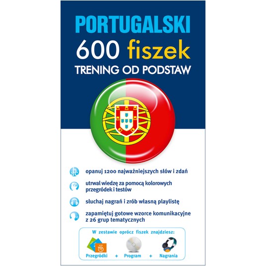 Portugalski 600 fiszek Trening od podstaw -zdjęcie numer 2