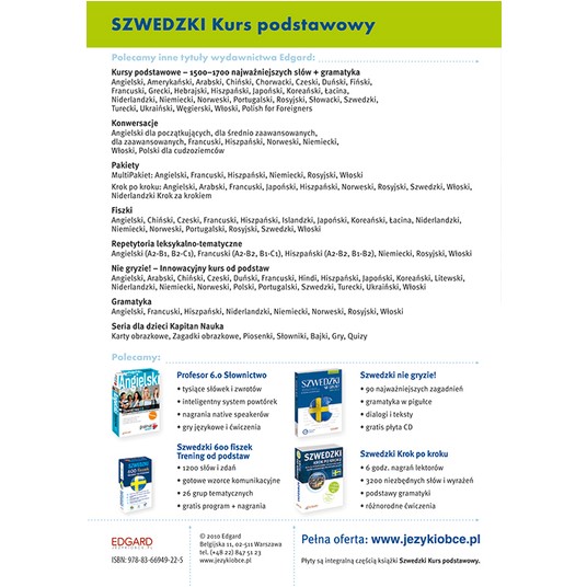 Szwedzki - Kurs Podstawowy. Wyd.II -zdjęcie numer 3