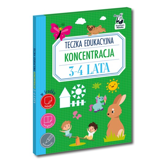 Teczka edukacyjna. Koncentracja. 3–4 lata -zdjęcie numer 1