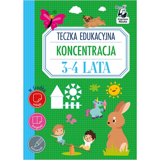 Teczka edukacyjna. Koncentracja. 3–4 lata -zdjęcie numer 2