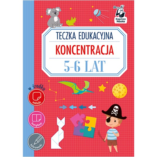 Teczka edukacyjna. Koncentracja. 5-6 lat -zdjęcie numer 2