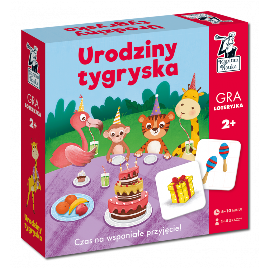 Urodziny tygryska Gra Loteryjka 2+ Wyd. 2022 -zdjęcie numer 1