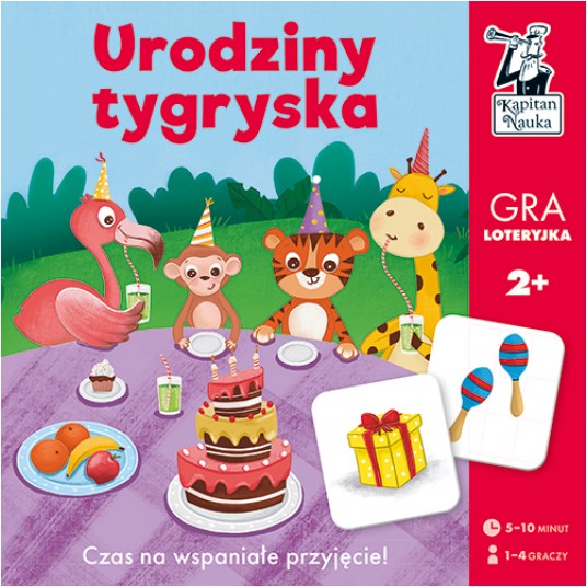 Urodziny tygryska Gra Loteryjka 2+ Wyd. 2022 -zdjęcie numer 2