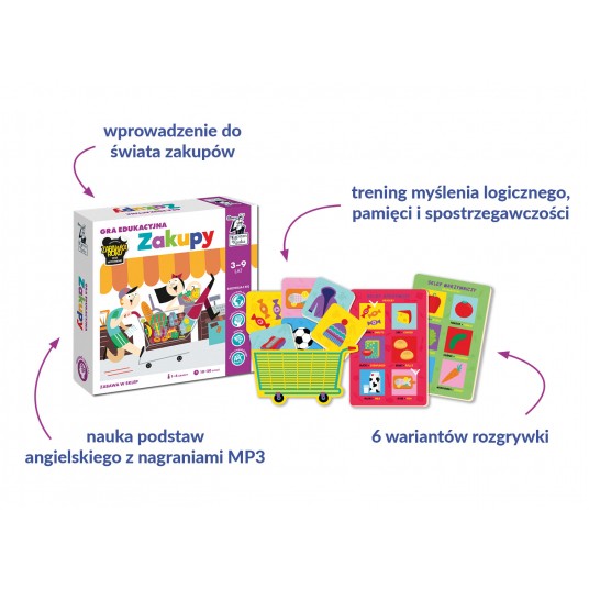 Zakupy. Gra edukacyjna. Kapitan Nauka Wyd. III -zdjęcie numer 6