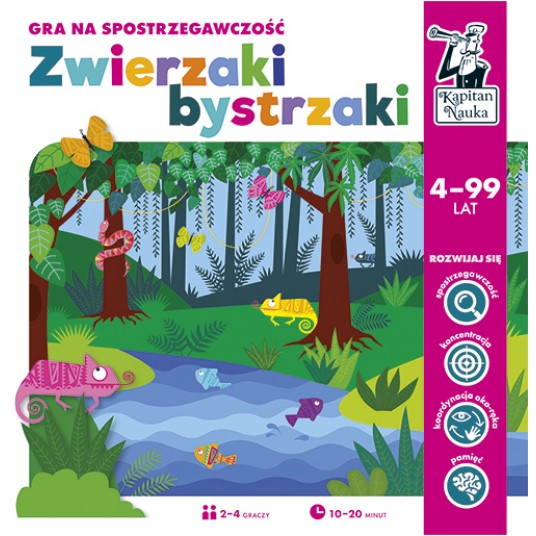 Zwierzaki bystrzaki. Gra edukacyjna Wydanie II -zdjęcie numer 3