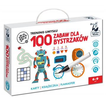 100 zabaw dla bystrzaków. Trening umysłu