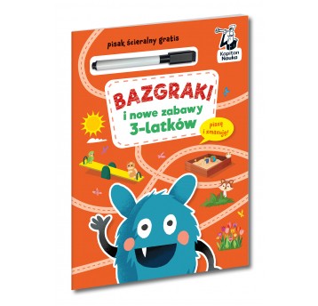Bazgaki i nowe zabawy 3-latków. Kapitan Nauka