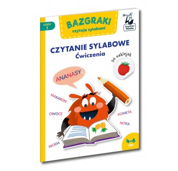 Bazgraki czytają sylabami. Ćwiczenia 4-6
