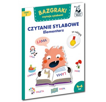 Bazgraki czytają sylabami. Elementarz 4-6