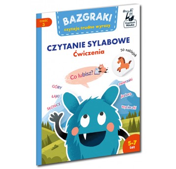 Bazgraki czytają trudne wyrazy. Ćwiczenia