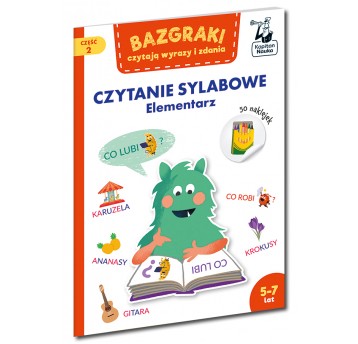Bazgraki czytają wyrazy i zdania. Elementarz 5-7