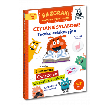 Bazgraki czytaja wyrazy i zdania. Teczka edu.
