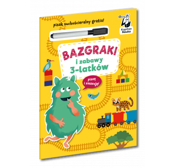 Bazgraki i zabawy 3-latków