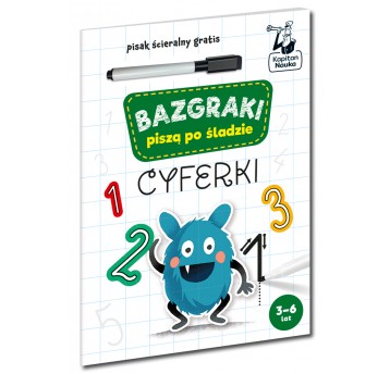 Bazgraki piszą po śladzie. Cyferki