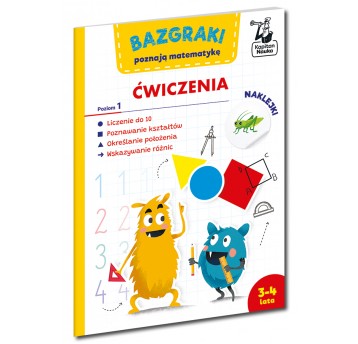 Bazgraki poznają matematykę. Ćwiczenia. Poziom 1
