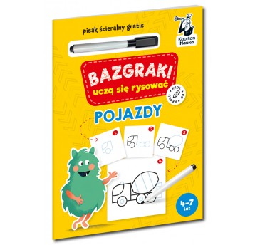 Bazgraki uczą się rysować. Pojazdy. Kapitan Nauka