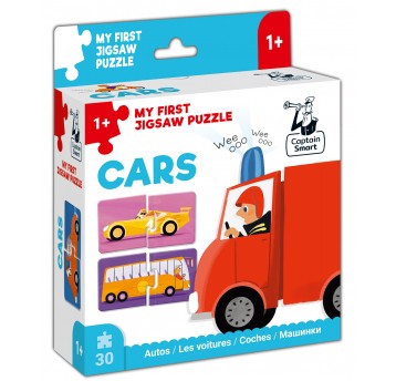 Cars. My First Jigsaw Puzzle. Captain Smart