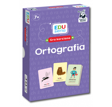 EDUseria. Ortografia. Gra karciana. Kapitan Nauka