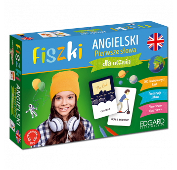 Fiszki Angielski. Pierwsze słowa dla ucznia
