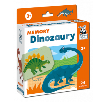 Kapitan Nauka Memory Dinozaury 3+ Wyd. II
