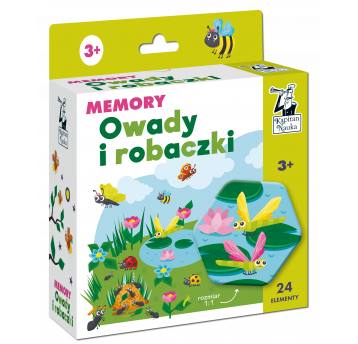 Kapitan Nauka Memory Owady i robaczki 3+