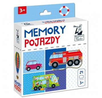 Kapitan Nauka Memory Pojazdy 3+