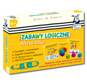 Kapitan Nauka Pakiet Zabawy logiczne dla ucznia 6+
