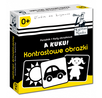 Karty obrazkowe A kuku! Kontrast. obrazki Wyd.2022