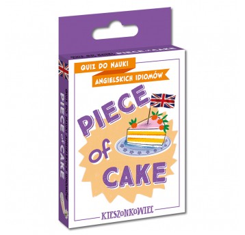 Kieszonkowiec ang.idiomy Piece of Cake EdgardGames
