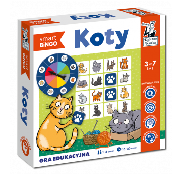 Koty. Smart Bingo. Kapitan Nauka