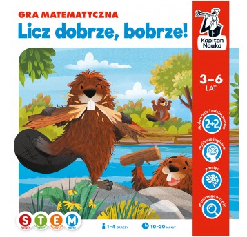 Licz dobrze, bobrze! Gra na liczenie