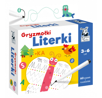 Literki Gryzmołki. Kapitan Nauka Wyd. 2022