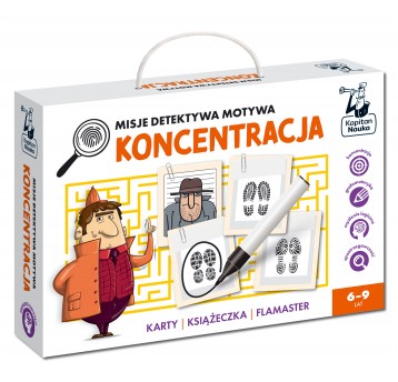 Misje Detektywa Motywa. Koncentracja.