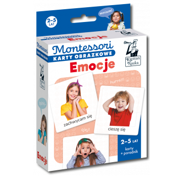 Montessori. Karty obrazkowe Emocje
