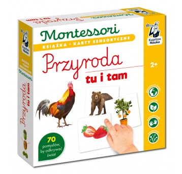 Montessori. Przyroda tu i tam. Karty sensoryczne