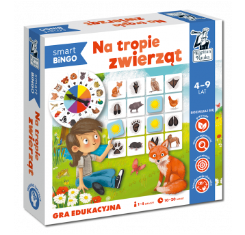 Na tropie zwierząt. Smart Bingo. Kapitan Nauka