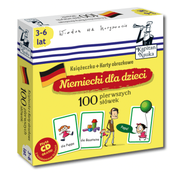 Niem.Karty dla dzieci - 100 pierwszych słówek W.II