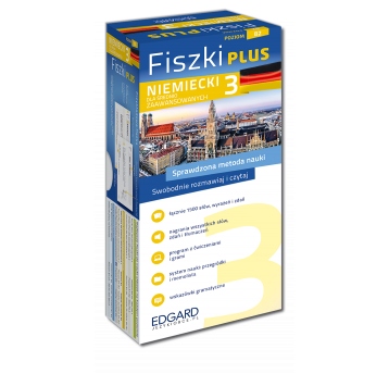 Niemiecki - Fiszki PLUS dla śr. zaawan. 3 Wyd.2022