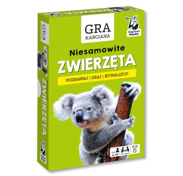 Niesamowite zwierzęta. Gra karciana. Kapitan Nauka
