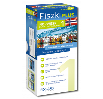 Norweski - Fiszki PLUS dla początk. 1 Wyd.2022