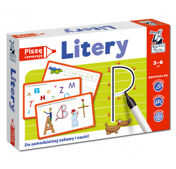 Pakiet Piszę i zmazuję Litery Wyd. 2022