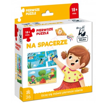 Pierwsze puzzle. Na spacerze
