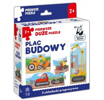 Plac budowy. Pierwsze duże puzzle. Kapitan Nauka